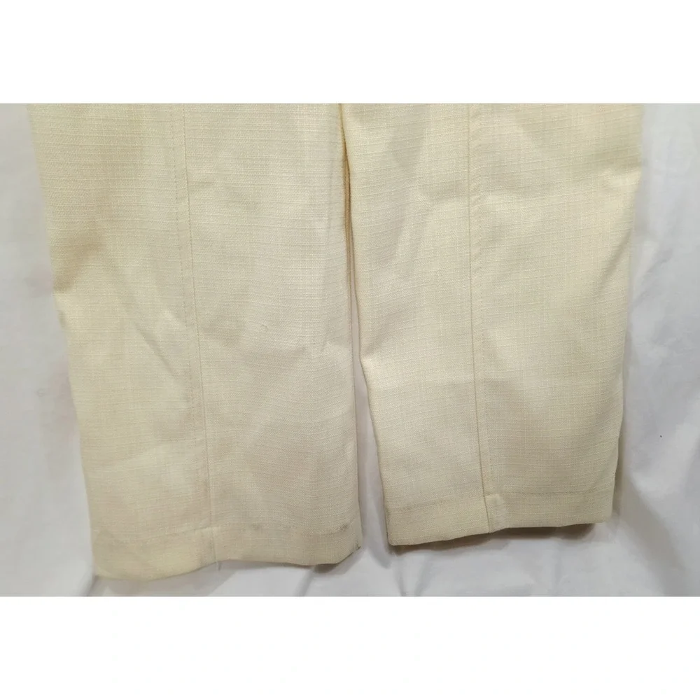 Jacque The Label Cream Straight Leg Sleveless‎ Jumpsuit Size Small NWT